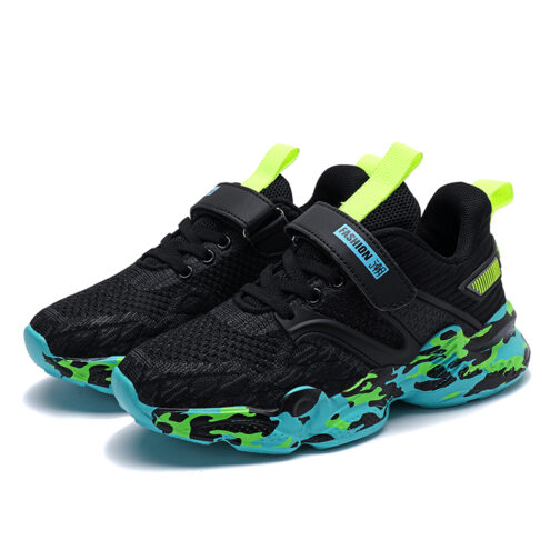 Kids Camouflage Sneakers Boys Girls Trainer Shoes