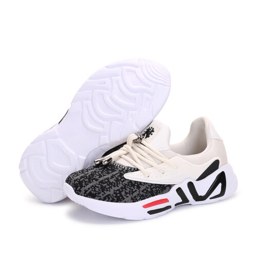 Kids Slip On Sneakers Boys Trainer Shoes