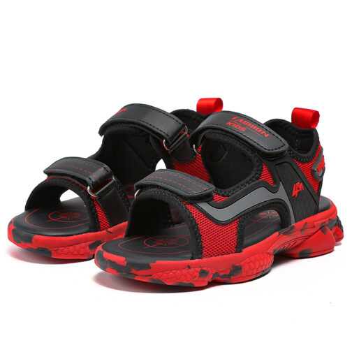 Kids Boys Baby’s Open Toe Adjustable Athletic Sandals