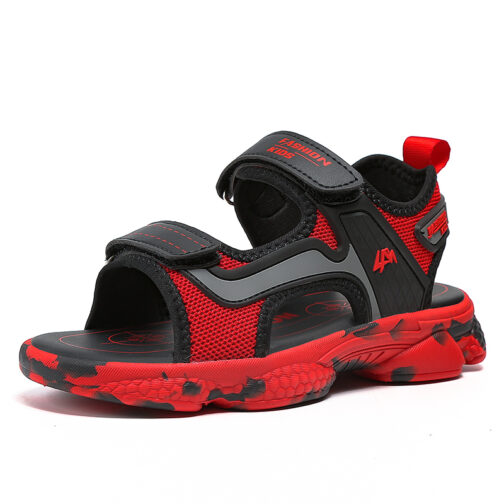 Kids Boys Baby’s Open Toe Adjustable Athletic Sandals