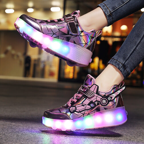 YuanRoad Unisex LED Shoes Light Up Shoes for Women Men LED Sneakers with  USB Charging Dancing Shoes, White, 13 Women/9.5 Men: Buy Online at Best  Price in UAE - Amazon.ae