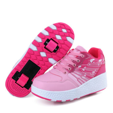 Kick Speed™ Shoes With Wheels Original White LOW