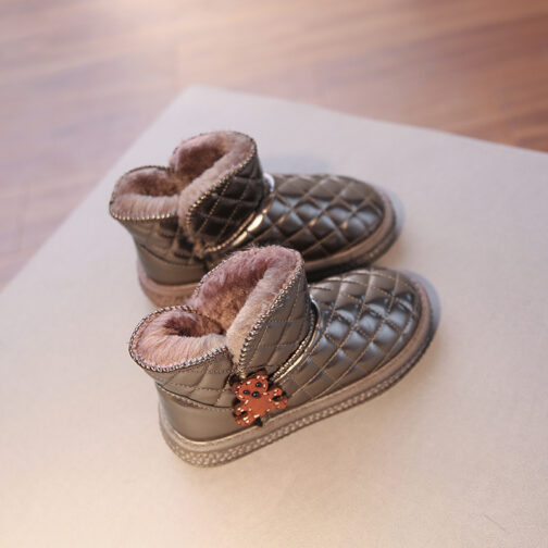 Kids Girls Snow Boots Winter Shoes