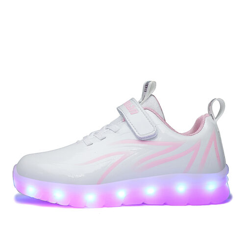 LED Light Up Shoes Kids Boys Girls Flashing Sneakers