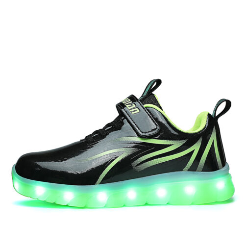 LED Light Up Shoes Kids Boys Girls Flashing Sneakers 5