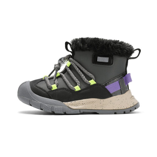 Kids Snow Boots Boys Cozy Winter Shoes