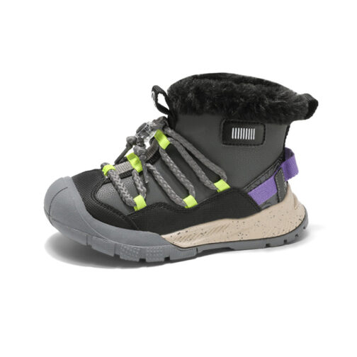 Kids Snow Boots Boys Cozy Winter Shoes