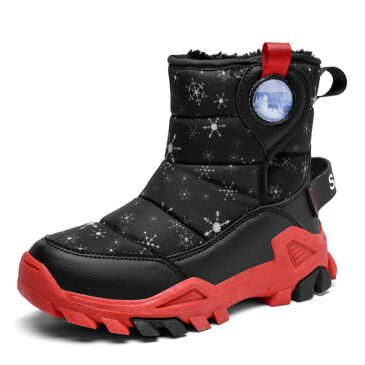 Kids Snow Boots Boys Fashion Winter Shoes