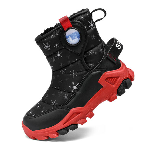 Kids Snow Boots Boys Fashion Winter Shoes