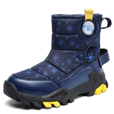 Kids Snow Boots Boys Fashion Winter Shoes