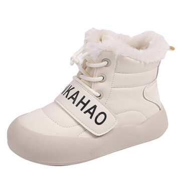 Kids Snow Boots Boys Girls Cute Winter Shoes