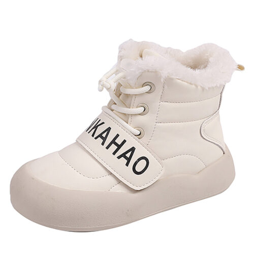 Kids Snow Boots Boys Girls Cute Winter Shoes