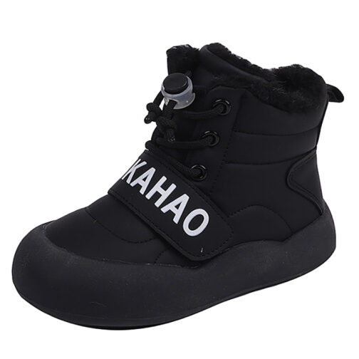 Kids Snow Boots Boys Girls Cute Winter Shoes