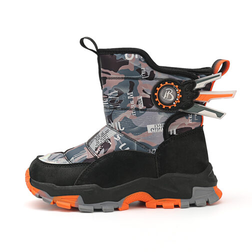 Kids Snow Boots Boys Girls Fashion Winter Shoes