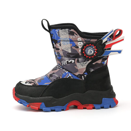 Kids Snow Boots Boys Girls Fashion Winter Shoes