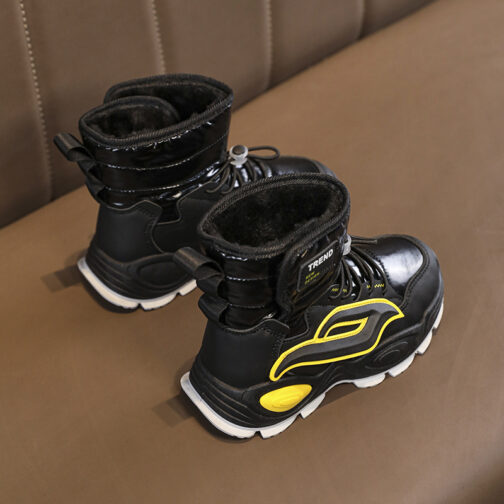 Kid’s Snow Boots Boys Girls Fur Winter Shoes