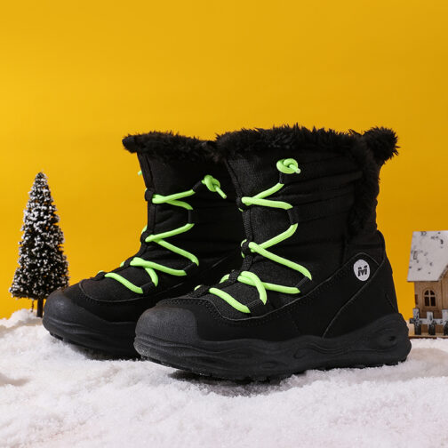 Kids Snow Boots Boys Girls Warm Winter Shoes