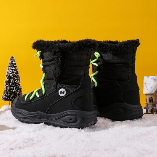 Kids Snow Boots Boys Girls Warm Winter Shoes