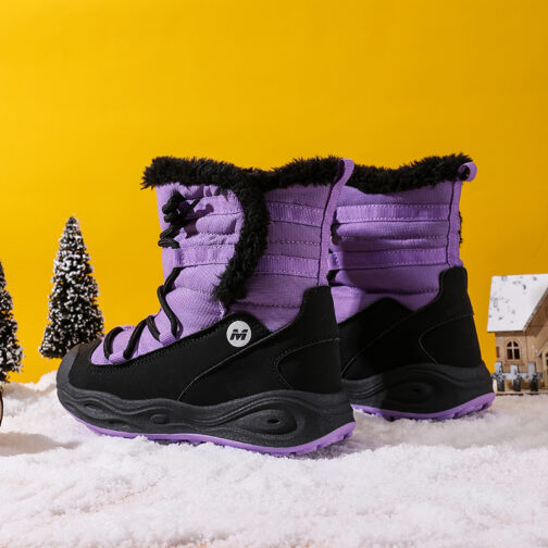 Kids Snow Boots Boys Girls Warm Winter Shoes