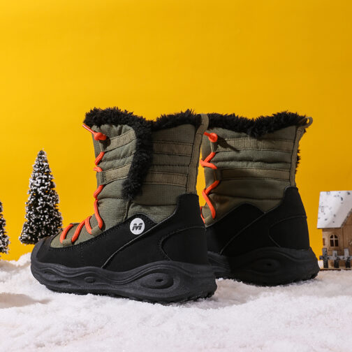 Kids Snow Boots Boys Girls Warm Winter Shoes