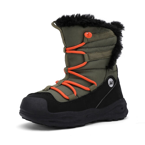 Kids Snow Boots Boys Girls Warm Winter Shoes