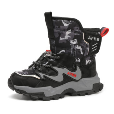 Kids Snow Boots Boys Girls Waterproof Winter Boots Shoes