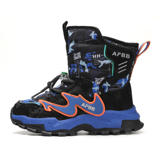 Kids Snow Boots Boys Girls Waterproof Winter Boots