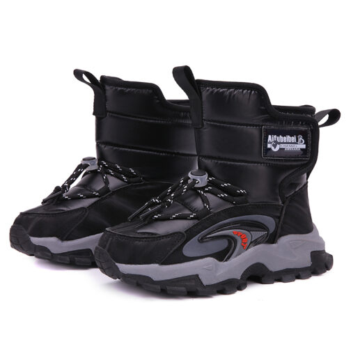 Kids Snow Boots Boys Girls Waterproof Winter Shoes