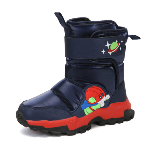 Kids Snow Boots Boys Girls Waterproof Winter Shoes Sneakers