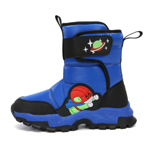 Kids Snow Boots Boys Girls Waterproof Winter Shoes Sneakers