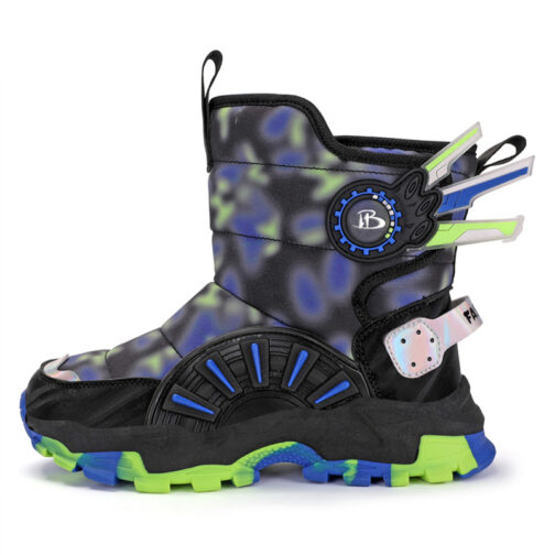 Kids Snow Boots Boys Lightweight Winter Shoes