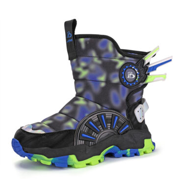 Kids Snow Boots Boys Lightweight Winter Shoes