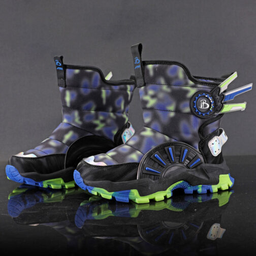 Kids Snow Boots Boys Lightweight Winter Shoes