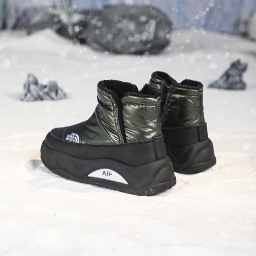 Kids Snow Boots Boys Waterproof Winter Sneakers 12