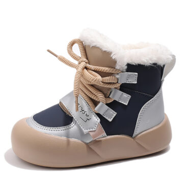 Kid’s Snow Boots Girls Boys Cute Winter Shoes