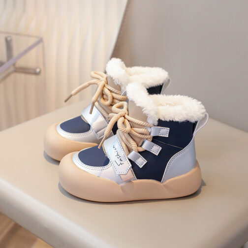 Kid’s Snow Boots Girls Boys Cute Winter Shoes