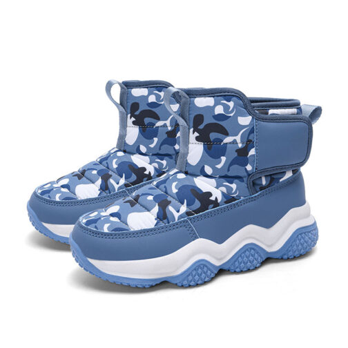 Kids Snow Boots Girls Boys Fashion Winter Shoes