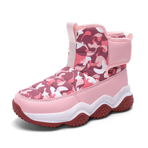 Kids Snow Boots Girls Boys Fashion Winter Shoes