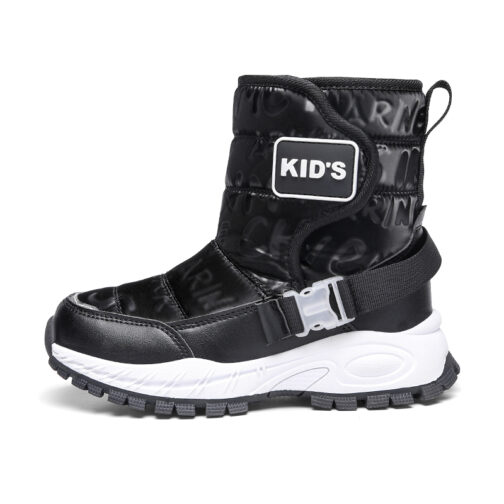 Kids Snow Boots Girls Boys Hight Top Winter Shoes