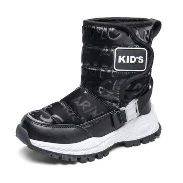 Kids Snow Boots Girls Boys Hight Top Winter Shoes