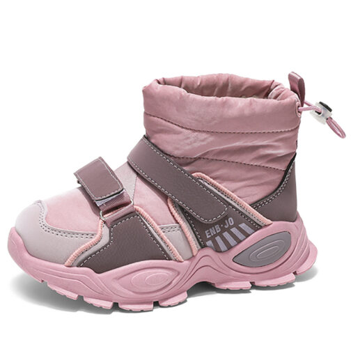 Kids Snow Boots Girls Boys Stylish Winter Shoes