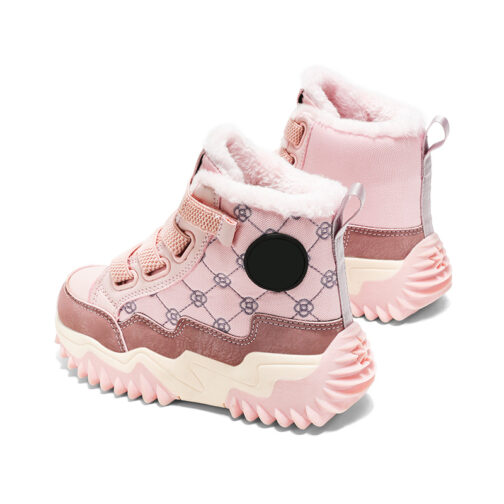 Kid’s Snow Boots Girls Boys Winter Sneakers