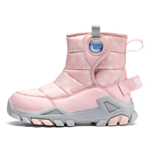 Kids Snow Boots Girls Fashion Winter Shoes