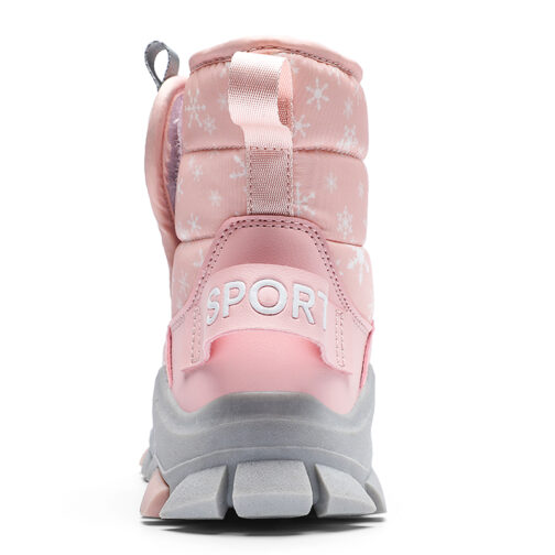 Kids Snow Boots Girls Fashion Winter Shoes 3