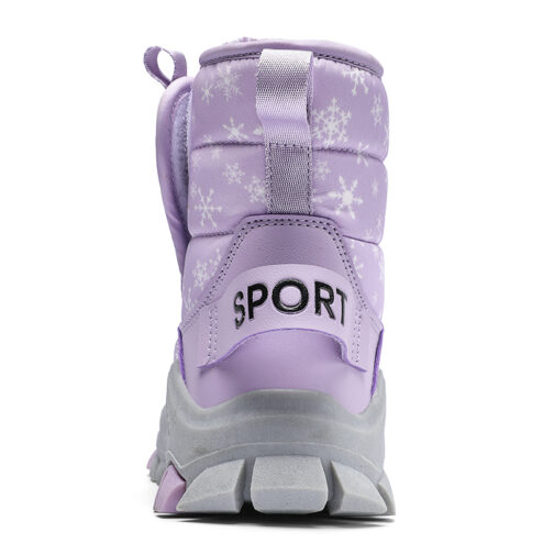 Kids Snow Boots Girls Fashion Winter Shoes 7