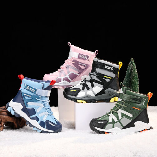 Kids Snow Boots Winter Sneakers 16