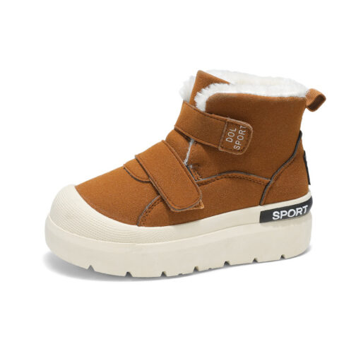 Kids Winter Boots Boys Low Snow Boots