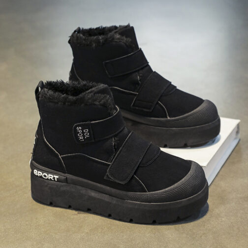 Kids Winter Boots Boys Low Snow Boots