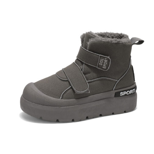 Kids Winter Boots Boys Low Snow Boots