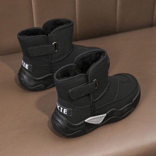 Kids Winter Boots Boys Waterproof Snow Boots